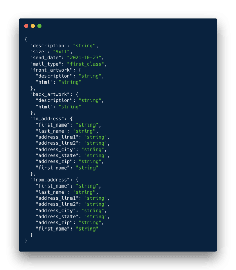 Powerful api json schema